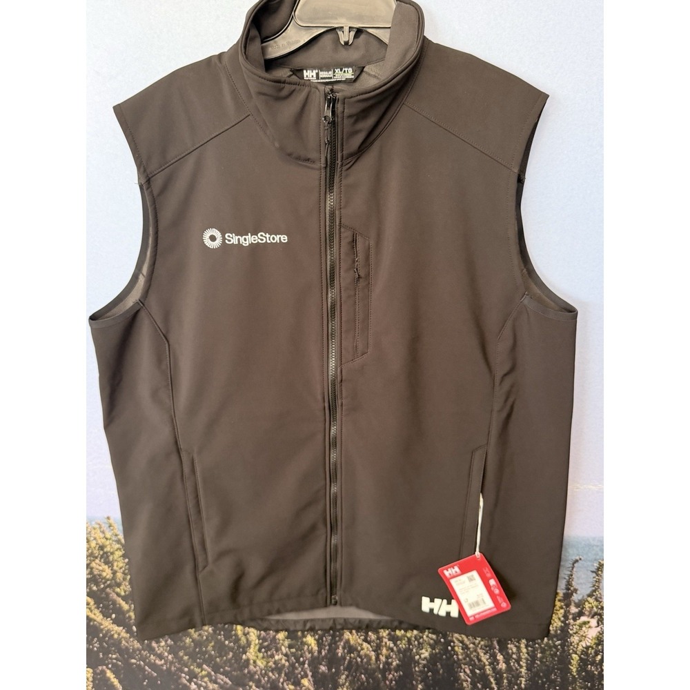 Helly Hansen Men's Paramount Soft Shell Vest XL New With Tags Embroidered